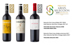Gold and Silver medals for our wines in the Gran Selección Awards 2019