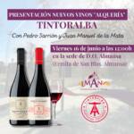 Tintoralba presentará los vinos «Piedras Coloradas» y «Cerro del Buey»